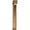 Ekena Millwork Thorton Traditional Smooth Bracket w/ Offset Brace, Western Red Cedar, 5 1/2"W x 32"D x 40"H BKT0604X32X40THR01SWR - alternate 4